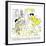 Hazel Cartoon-Ted Key-Framed Giclee Print