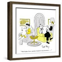 Hazel Cartoon-Ted Key-Framed Giclee Print