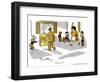 Hazel Cartoon-Ted Key-Framed Premium Giclee Print