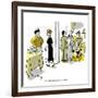 Hazel Cartoon-Ted Key-Framed Giclee Print