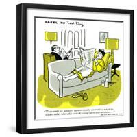 Hazel Cartoon-Ted Key-Framed Giclee Print