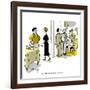 Hazel Cartoon-Ted Key-Framed Giclee Print