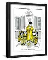 Hazel Cartoon-Ted Key-Framed Giclee Print