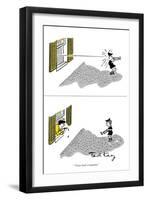 Hazel Cartoon-Ted Key-Framed Premium Giclee Print