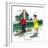 Hazel Cartoon-Ted Key-Framed Giclee Print