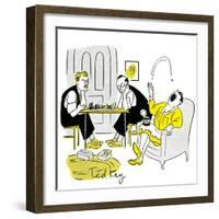 Hazel Cartoon-Ted Key-Framed Giclee Print