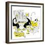 Hazel Cartoon-Ted Key-Framed Giclee Print