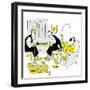 Hazel Cartoon-Ted Key-Framed Giclee Print