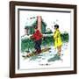 Hazel Cartoon-Ted Key-Framed Giclee Print