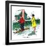 Hazel Cartoon-Ted Key-Framed Giclee Print