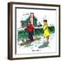 Hazel Cartoon-Ted Key-Framed Giclee Print