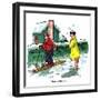 Hazel Cartoon-Ted Key-Framed Giclee Print