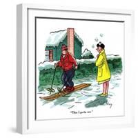 Hazel Cartoon-Ted Key-Framed Giclee Print