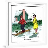 Hazel Cartoon-Ted Key-Framed Giclee Print