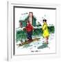 Hazel Cartoon-Ted Key-Framed Giclee Print