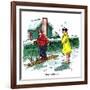 Hazel Cartoon-Ted Key-Framed Giclee Print