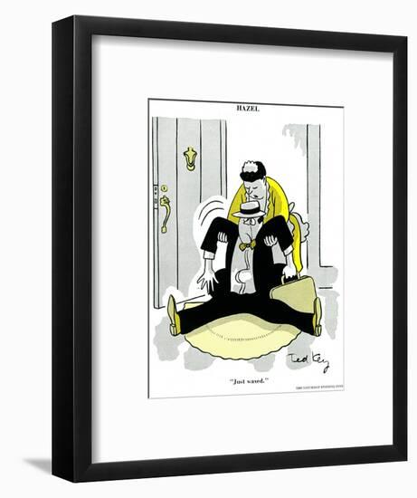 Hazel Cartoon-Ted Key-Framed Giclee Print