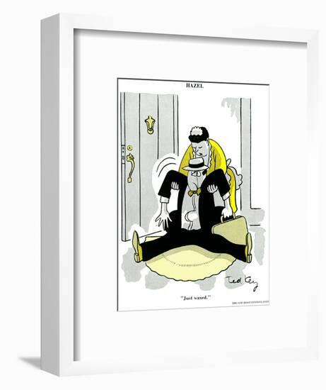 Hazel Cartoon-Ted Key-Framed Giclee Print