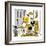 Hazel Cartoon-Ted Key-Framed Giclee Print