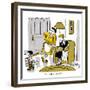 Hazel Cartoon-Ted Key-Framed Giclee Print