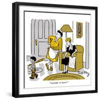 Hazel Cartoon-Ted Key-Framed Giclee Print