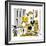 Hazel Cartoon-Ted Key-Framed Giclee Print