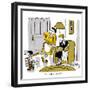 Hazel Cartoon-Ted Key-Framed Giclee Print