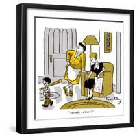 Hazel Cartoon-Ted Key-Framed Giclee Print