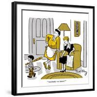 Hazel Cartoon-Ted Key-Framed Giclee Print