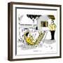 Hazel Cartoon-Ted Key-Framed Giclee Print