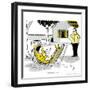 Hazel Cartoon-Ted Key-Framed Giclee Print