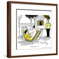 Hazel Cartoon-Ted Key-Framed Giclee Print