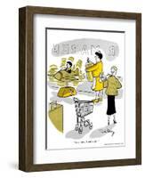 Hazel Cartoon-Ted Key-Framed Giclee Print