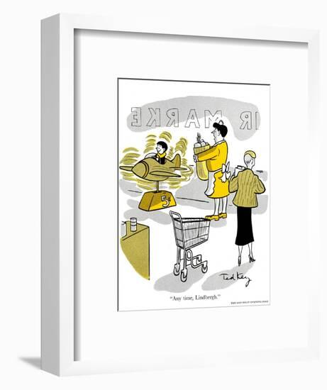 Hazel Cartoon-Ted Key-Framed Giclee Print