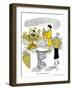 Hazel Cartoon-Ted Key-Framed Giclee Print