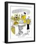 Hazel Cartoon-Ted Key-Framed Giclee Print