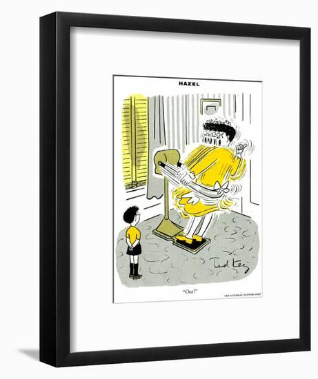 Hazel Cartoon-Ted Key-Framed Giclee Print