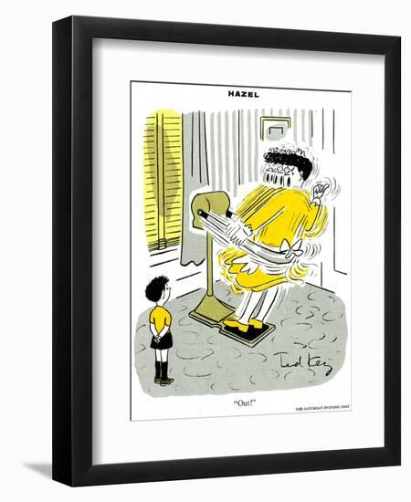 Hazel Cartoon-Ted Key-Framed Giclee Print