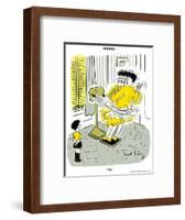 Hazel Cartoon-Ted Key-Framed Giclee Print