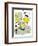 Hazel Cartoon-Ted Key-Framed Giclee Print