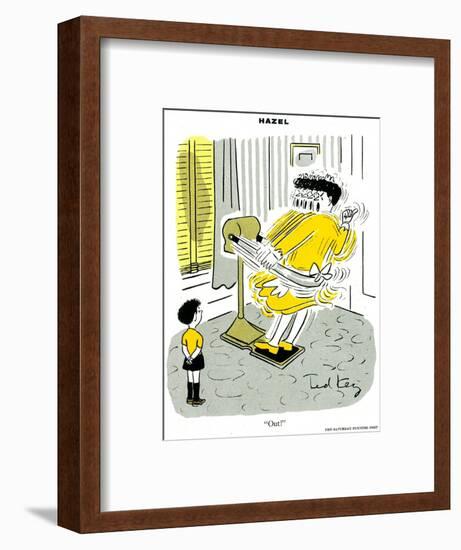 Hazel Cartoon-Ted Key-Framed Giclee Print