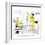 Hazel Cartoon-Ted Key-Framed Giclee Print