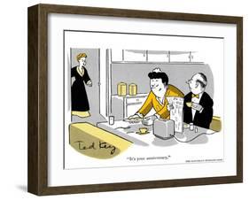 Hazel Cartoon-Ted Key-Framed Giclee Print