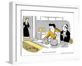 Hazel Cartoon-Ted Key-Framed Giclee Print