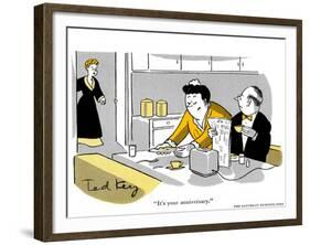 Hazel Cartoon-Ted Key-Framed Giclee Print