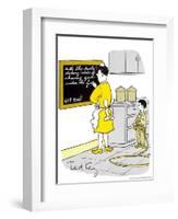 Hazel Cartoon-Ted Key-Framed Giclee Print