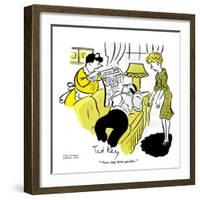 Hazel Cartoon-Ted Key-Framed Giclee Print