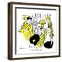 Hazel Cartoon-Ted Key-Framed Giclee Print