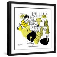 Hazel Cartoon-Ted Key-Framed Giclee Print