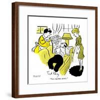 Hazel Cartoon-Ted Key-Framed Giclee Print